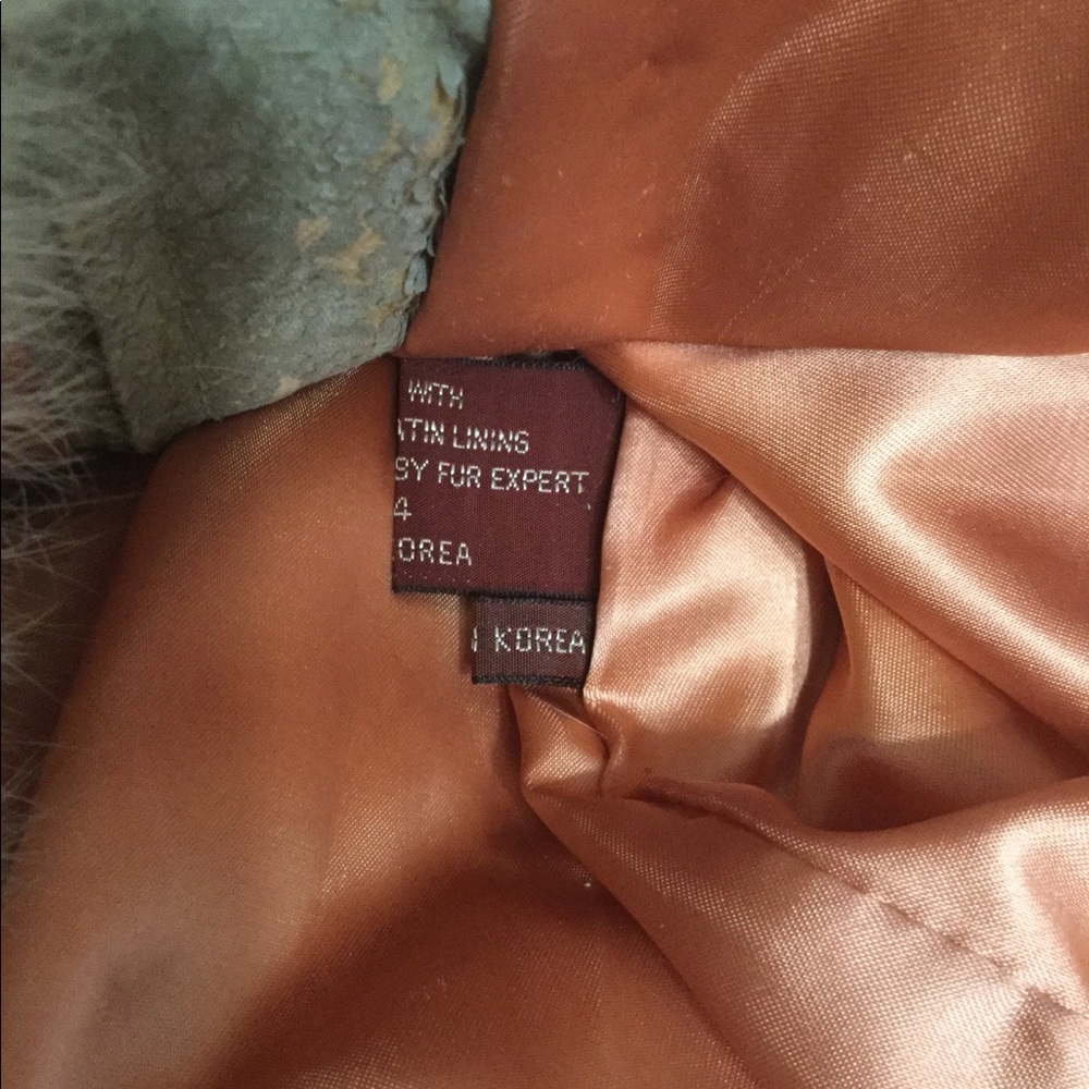 Very Nice Rabbit Fur Zippered Jacket - Picture 7 of 8
